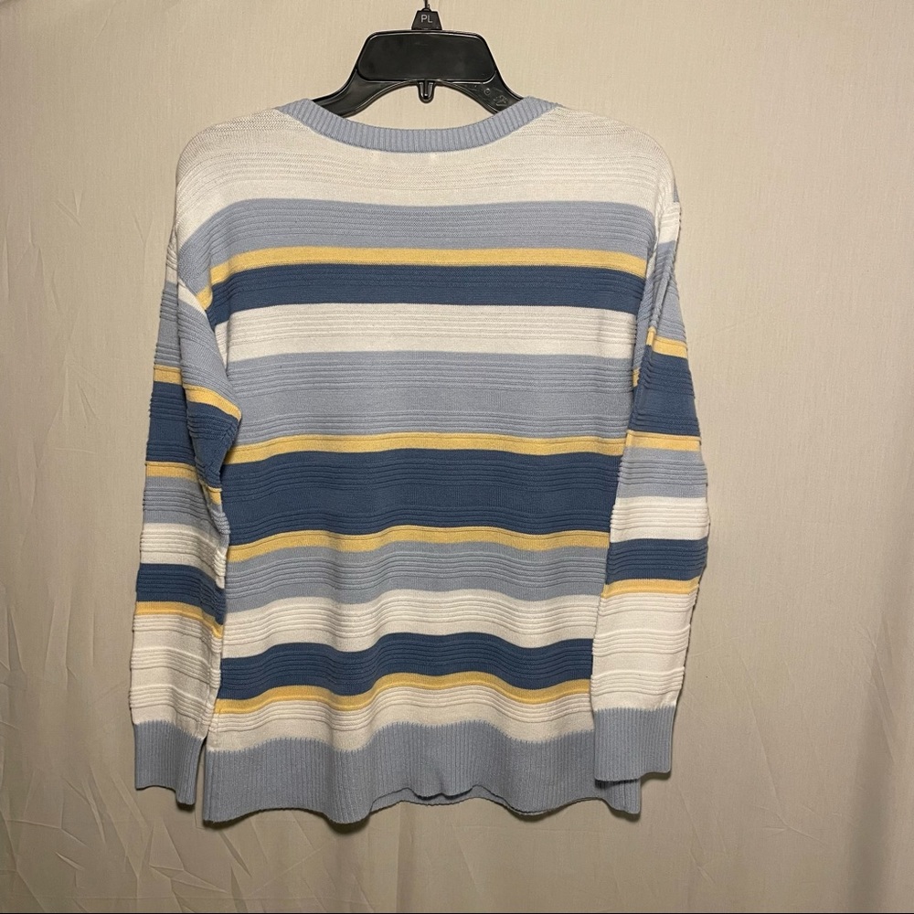 Vintage Vertical Striped Sweater